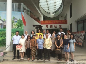 Diundang Partai Komunis China, Pengurus Golkar Berdialog dengan Warga Nanjing