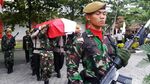 Jenazah Pratu Wahyudi Diberangkatkan ke Magetan