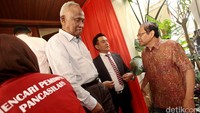 (Ki-ka) Taufiequrachman Ruki, Yusril Ihza Mahendra, dan Rizal Ramli menghadiri deklarasi Rumah Amanah Rakyat.