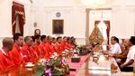 Jokowi Terima Atlet Peraih Medali Olimpiade 2016