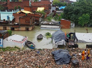 Banjir Parah di India Tewaskan 300 Orang, 6 Juta Warga Terkena Dampak