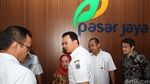 Ahok Resmikan Kantor PD Pasar Jaya