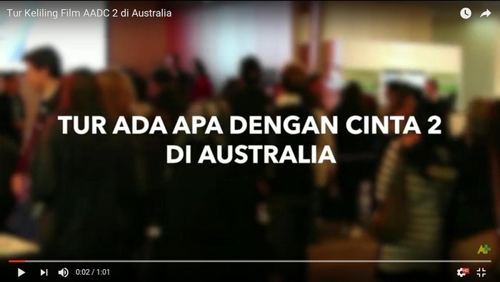 AADC2 Sukses Tur Keliling Australia