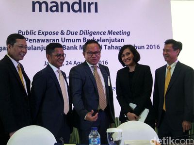 Bank Mandiri Terbitkan Obligasi Rp 5 Triliun