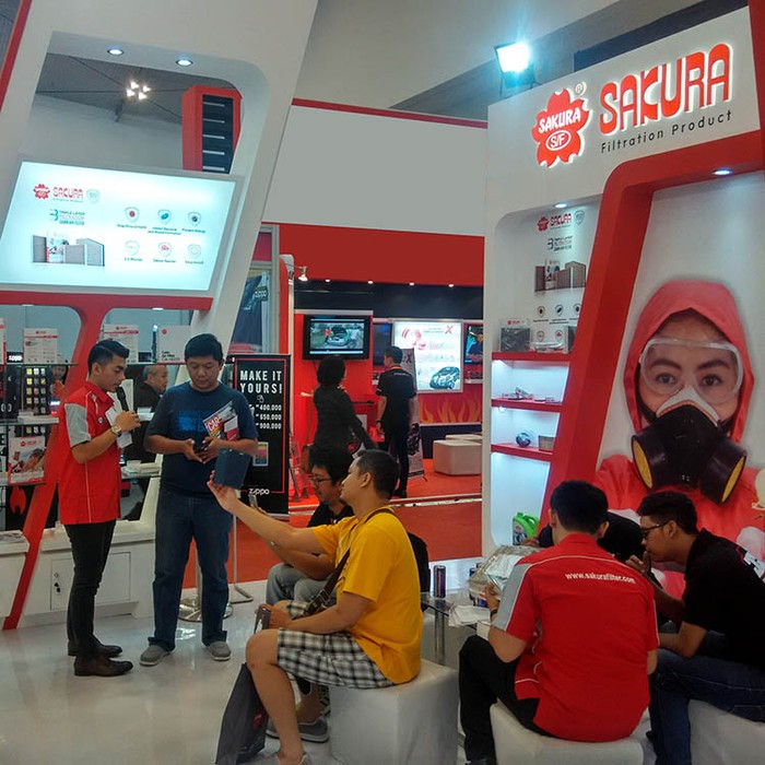 Kabin Filter Sakura Laris Manis di GIIAS 2016