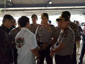 Polisi Amankan Kisruh di Kampus Trisakti Jl Kyai Tapa Tomang