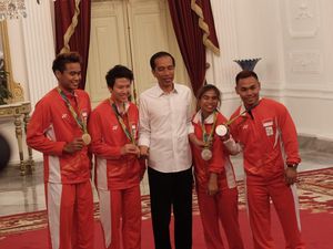 Jokowi: Raihan 1 Emas dan 2 Perak di Olimpiade Rio adalah Hasil Maksimal