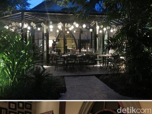 Menikmati Santap Malam Ditemani Bintang-bintang di Gardin Bistro Bali