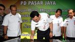 Ahok Resmikan Kantor PD Pasar Jaya
