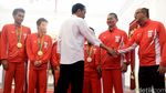 Jokowi Terima Atlet Peraih Medali Olimpiade 2016