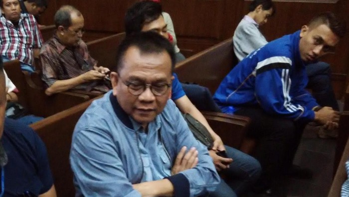 Hadiri Sidang Perdana Sanusi, M Taufik: Semoga Lancar, Emang yang Disuap Apa?