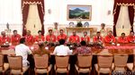 Jokowi Terima Atlet Peraih Medali Olimpiade 2016
