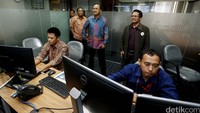 Ngurah Swajaya mengecek kesiapan pencegahan dan penanggulangan kebakaran yang dilakukan oleh APP Sinar Mas.
