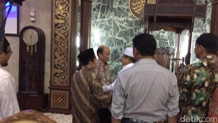 Bertemu Arcandra di Masjid Sunda Kelapa, Wapres JK: Obrolin Dunia Akhirat