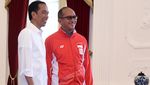 Jokowi Terima Atlet Peraih Medali Olimpiade 2016