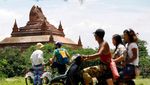 Pagoda dan Kuil Rusak Imbas Gempa di Myanmar
