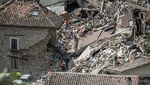Kerusakan di Pescara del Tronto Akibat Gempa