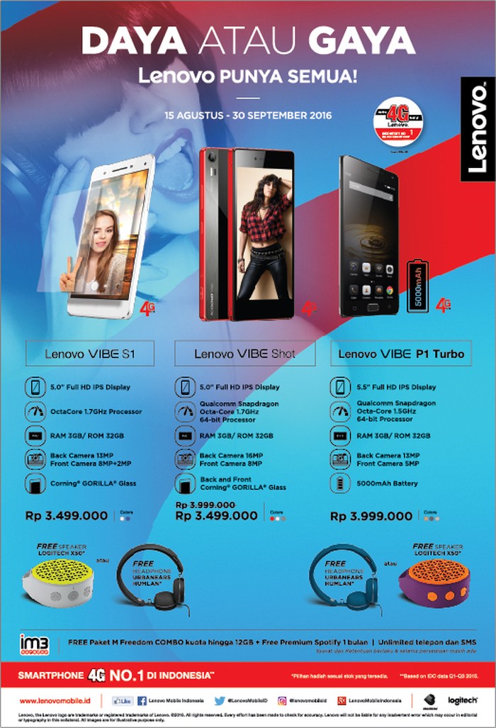 Butuh Daya atau Gaya, Lenovo Punya Semua