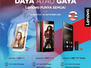 Butuh Daya atau Gaya, Lenovo Punya Semua