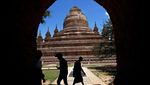 Pagoda dan Kuil Rusak Imbas Gempa di Myanmar