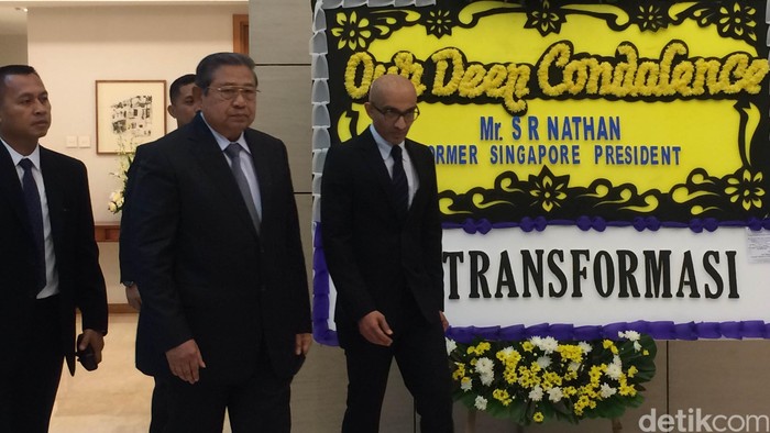 SBY: Presiden Nathan Tokoh Besar untuk Singapura