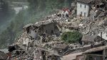 Kerusakan di Pescara del Tronto Akibat Gempa
