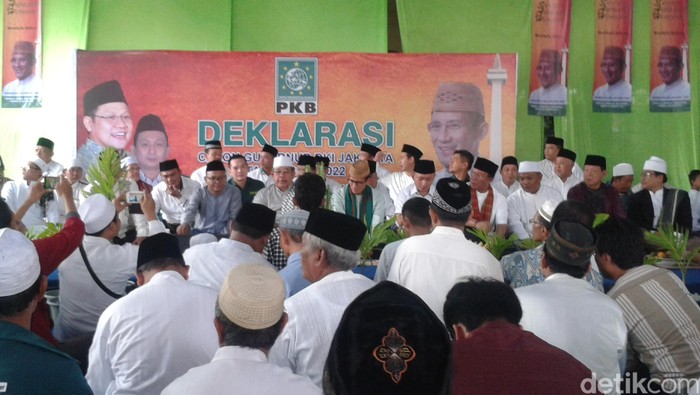PKB Deklarasikan Dukungan untuk Sandiaga Uno Sebagai Cagub DKI
