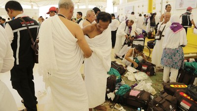 Jemaah Haji Indonesia Terus Berdatangan