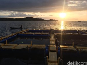 Indahnya Resto Apung Pulau Bungin, Surga Bagi Pencari Ketenangan