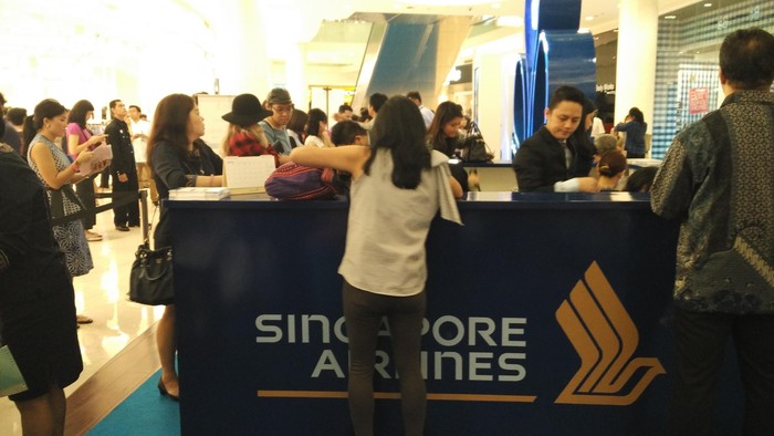Serbu! Aneka Promo Menarik di Singapore Airlines-BCA Travel Fair 2016
