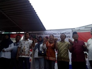 Warga Kembangan Deklarasi Dukung Risma Maju Pilgub DKI