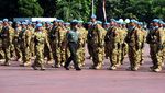 Panglima TNI Berangkatkan Satgas Kontingen Garuda