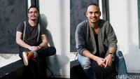 Gaya siapa yang lebih kece menurut Anda? Pool/Gus Mun/detikFoto.