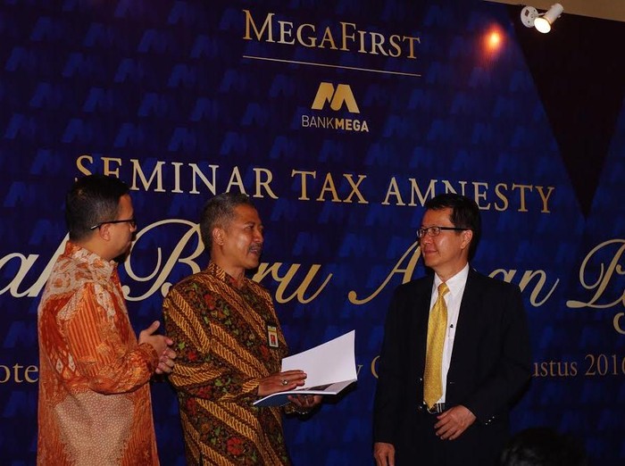 Bank Mega Gelar Sosialisasi Tax Amnesty