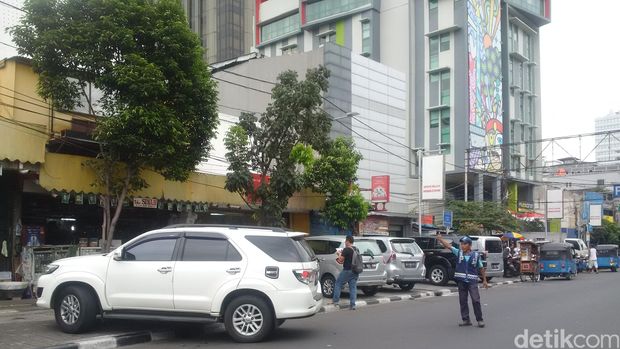 Kondisi Jalan Sabang Jakarta Pusat