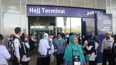 Jemaah Haji Indonesia Terus Berdatangan