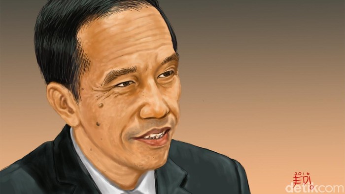 Ilustrasi Presiden Jokowi