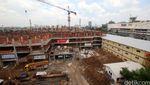 Pembangunan Pasar Senen Terus Dikebut