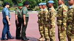 Panglima TNI Berangkatkan Satgas Kontingen Garuda