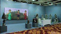 Sejak hadir pertama di 2009, Bazaar Art Jakarta telah menjadi salah satu agenda seni tahunan yang ditunggu-tunggu oleh para seniman. Pool/Hanif Hawari/detikFoto