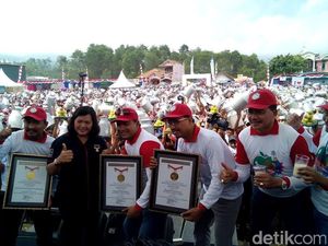 Selamat, Festival Nongkojajar 2016 Telorkan Rekor MURI