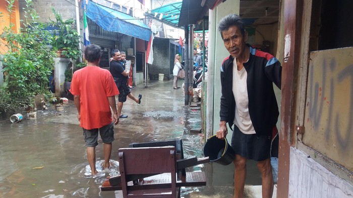 Banjir di Petogogan Kebayoran Baru Terparah dalam Setahun Terakhir
