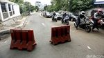 Jalan Kemang Raya Masih Ditutup