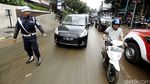 Jalan Kemang Raya Masih Ditutup