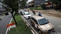 Rombongan Datsun Risers Expedition 2 melakukan perjalanan menuju Museum Aceh.
