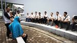 Risers Kunjungi Monumen Kapal di Atas Rumah