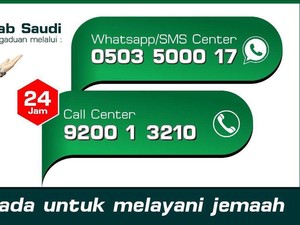 Jemaah Semakin Padat di Makkah, Manfaatkan Layanan Call Center dan WhatsApp