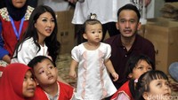 Tak sekedar ultah, Sarwendah sengaja merayakannya bersama anak-anak yayasan untuk lebih berbagi kepada sesama. Pool/Noel/detikFoto.
