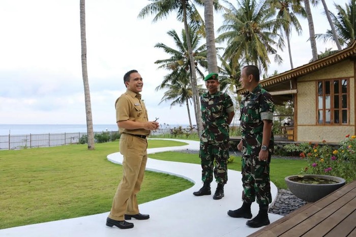 Danrem 083/Baladhika Jaya Pantau Program Swasembada Beras di Banyuwangi