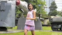 Artika saat ditemui di Museum Satria Mandala, Gatot Subroto, Jakarta Selatan pada akhir pekan lalu. Pool/Noel/detikFoto.